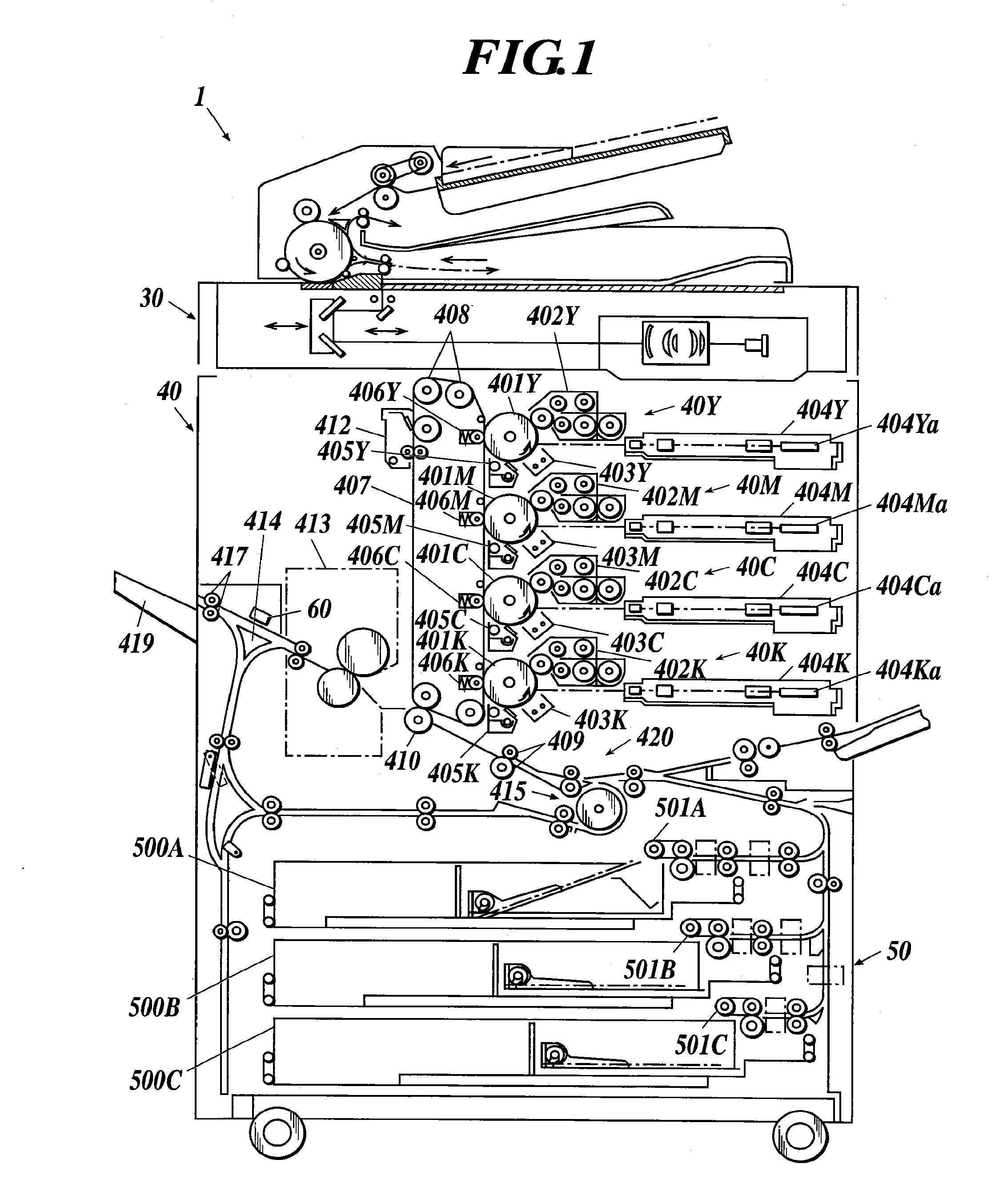 Image forming apparatus, image forming system, and image density adjustment method