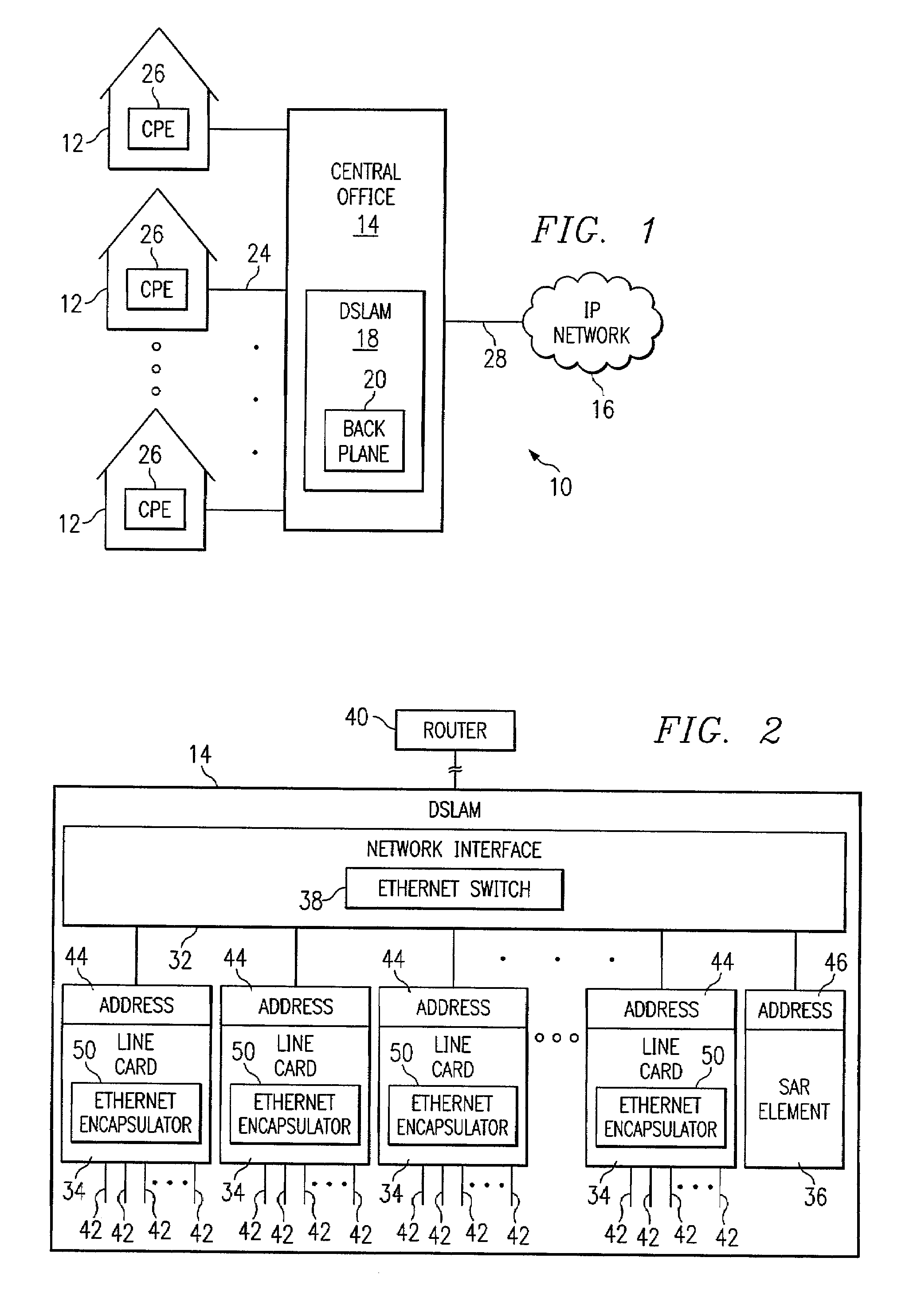 System and method for communicating asynchronous transfer mode cells in a network environment