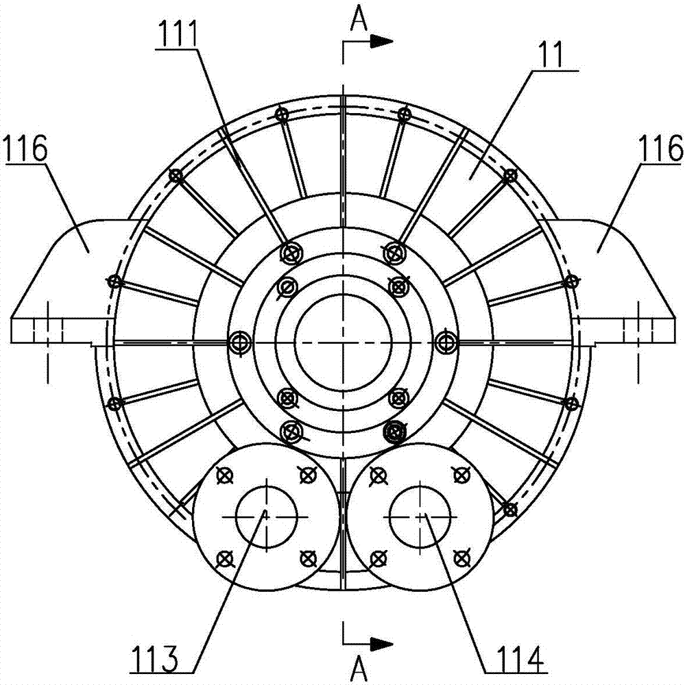 A vortex blower adopting welding technology