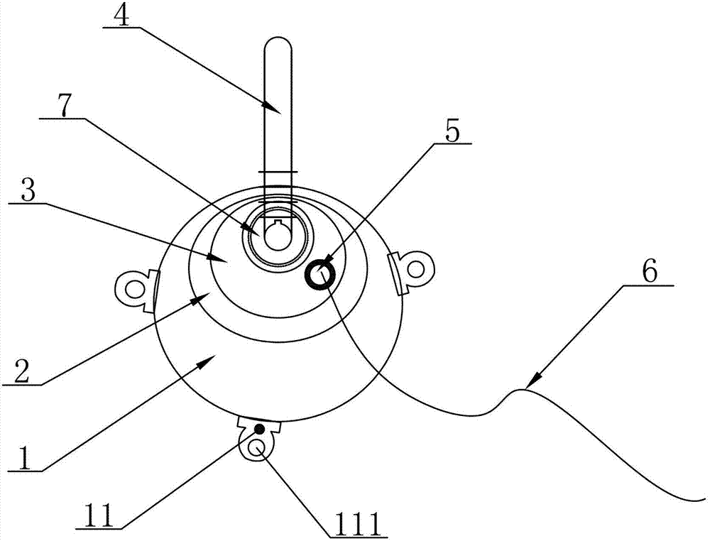 Temperature monitor for distribution transformer