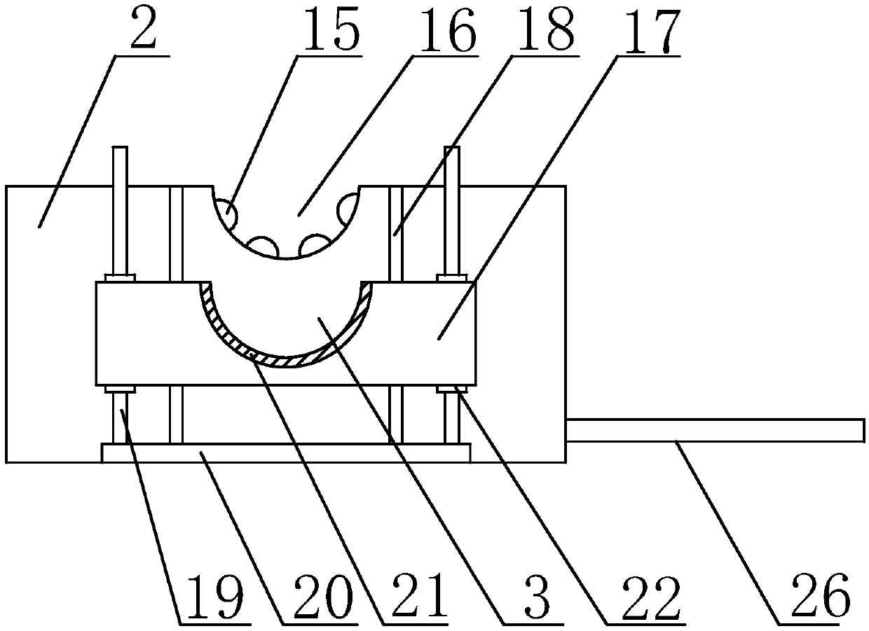Realization method for preventing damage of core of cable wire