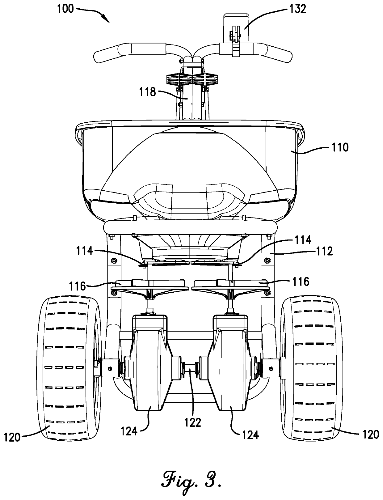 Systems and methods for spreading particulate material