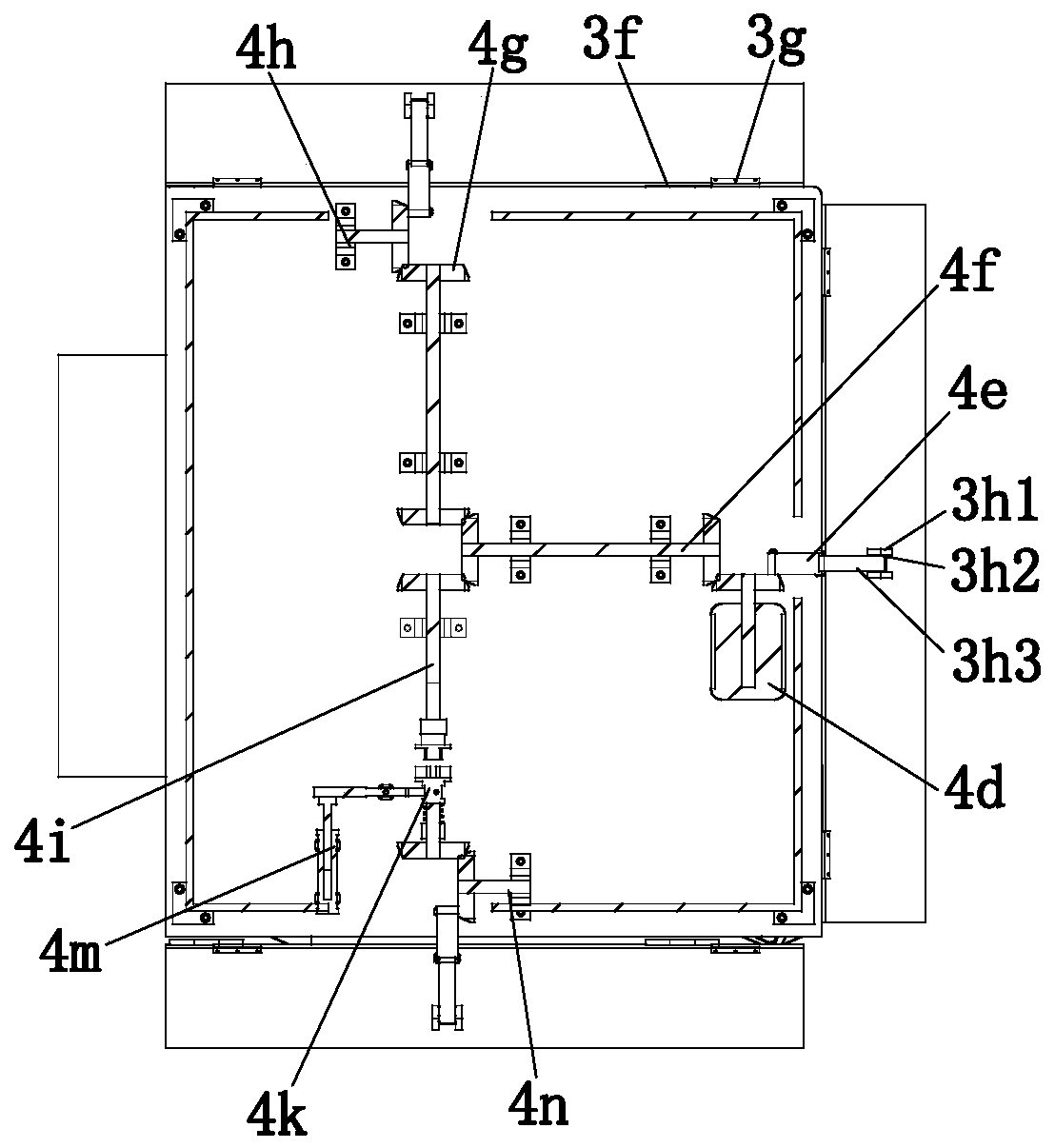 A disabled elevator capable of automatically opening platform pedals