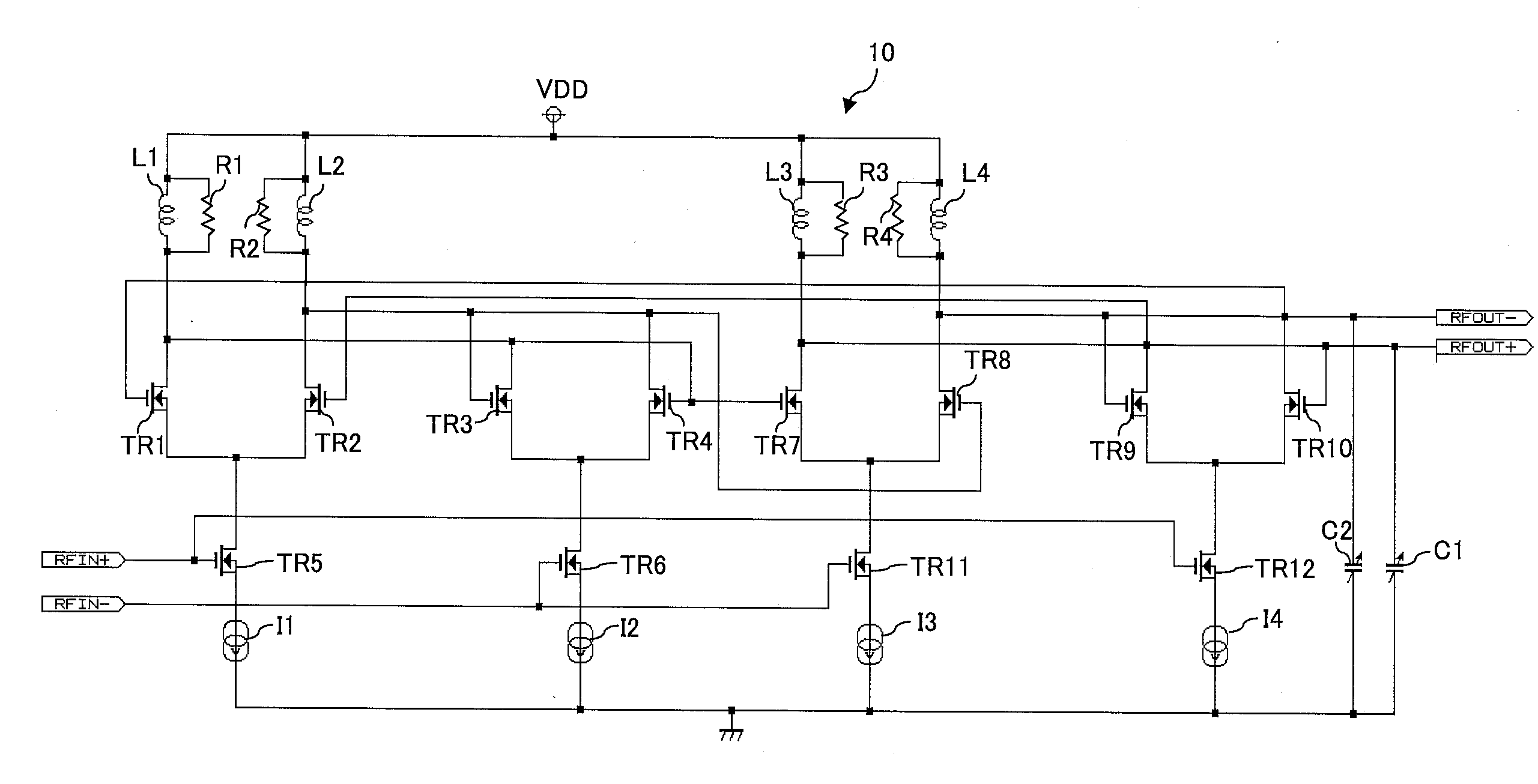 Analog frequency divider