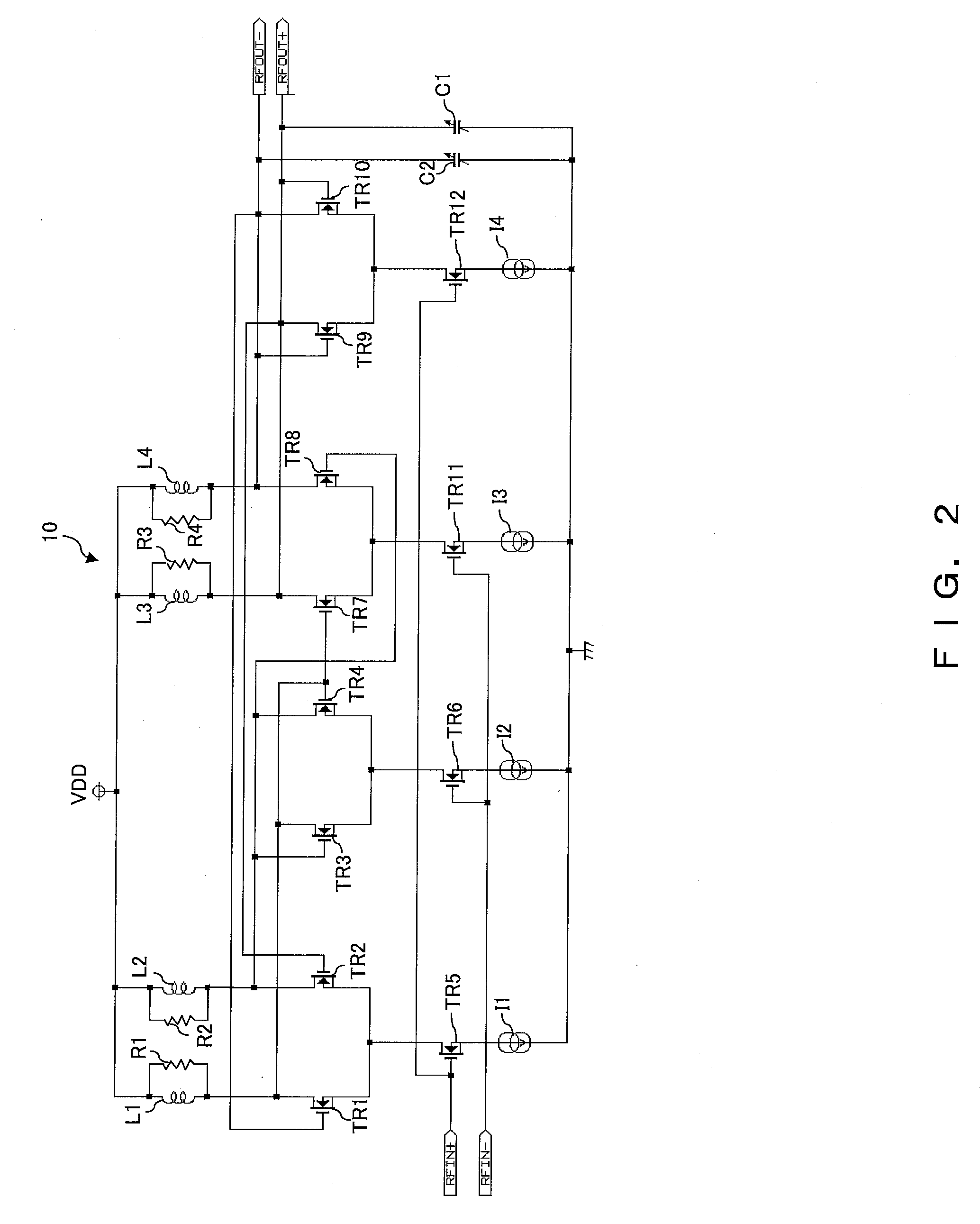 Analog frequency divider