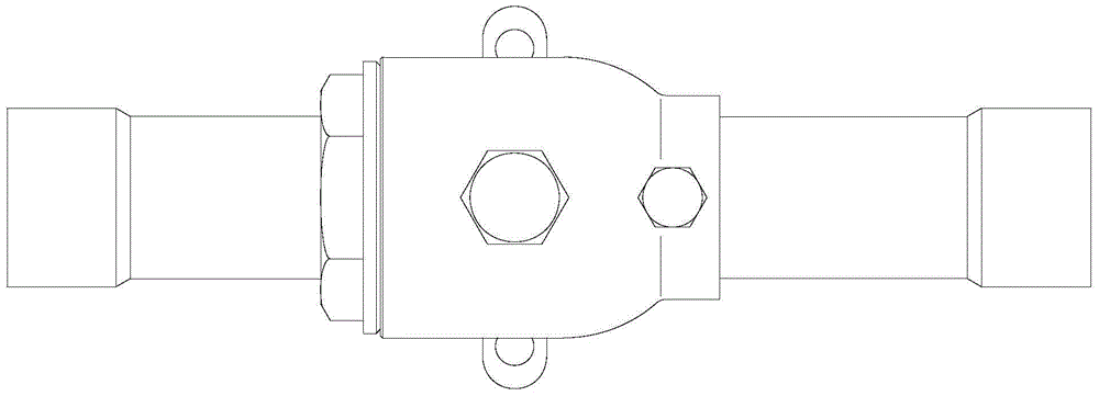 Ball valve and air conditioner