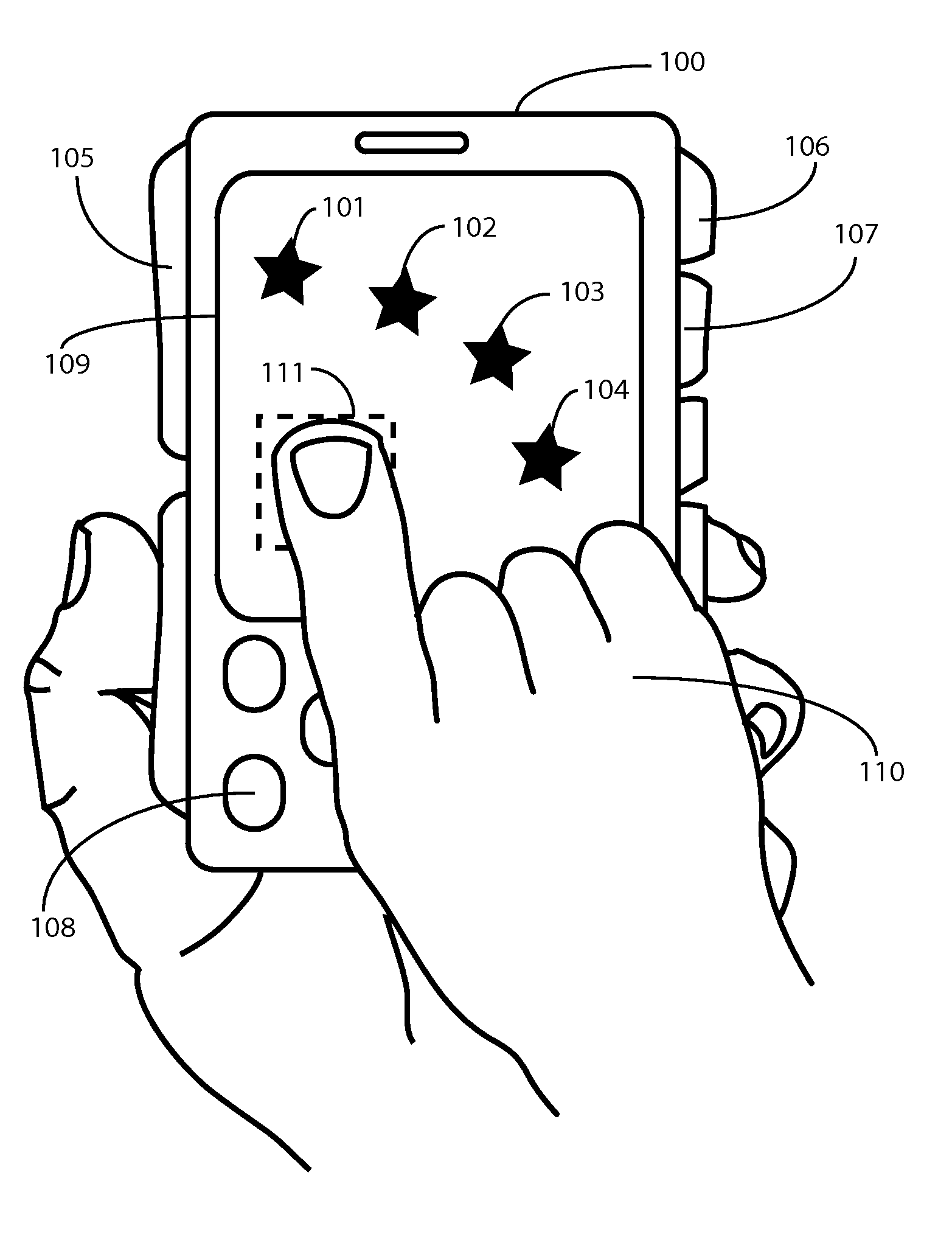 Method and apparatus for replicating physical key function with soft keys in an electronic device