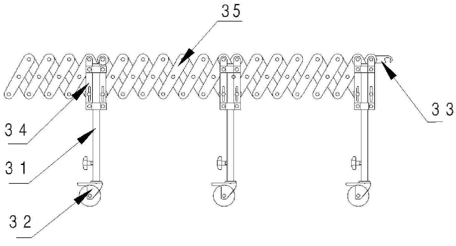 Combined bevel conveyor