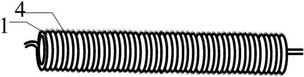 Electric heating tube applicable to liquid-phase heat conduction medium