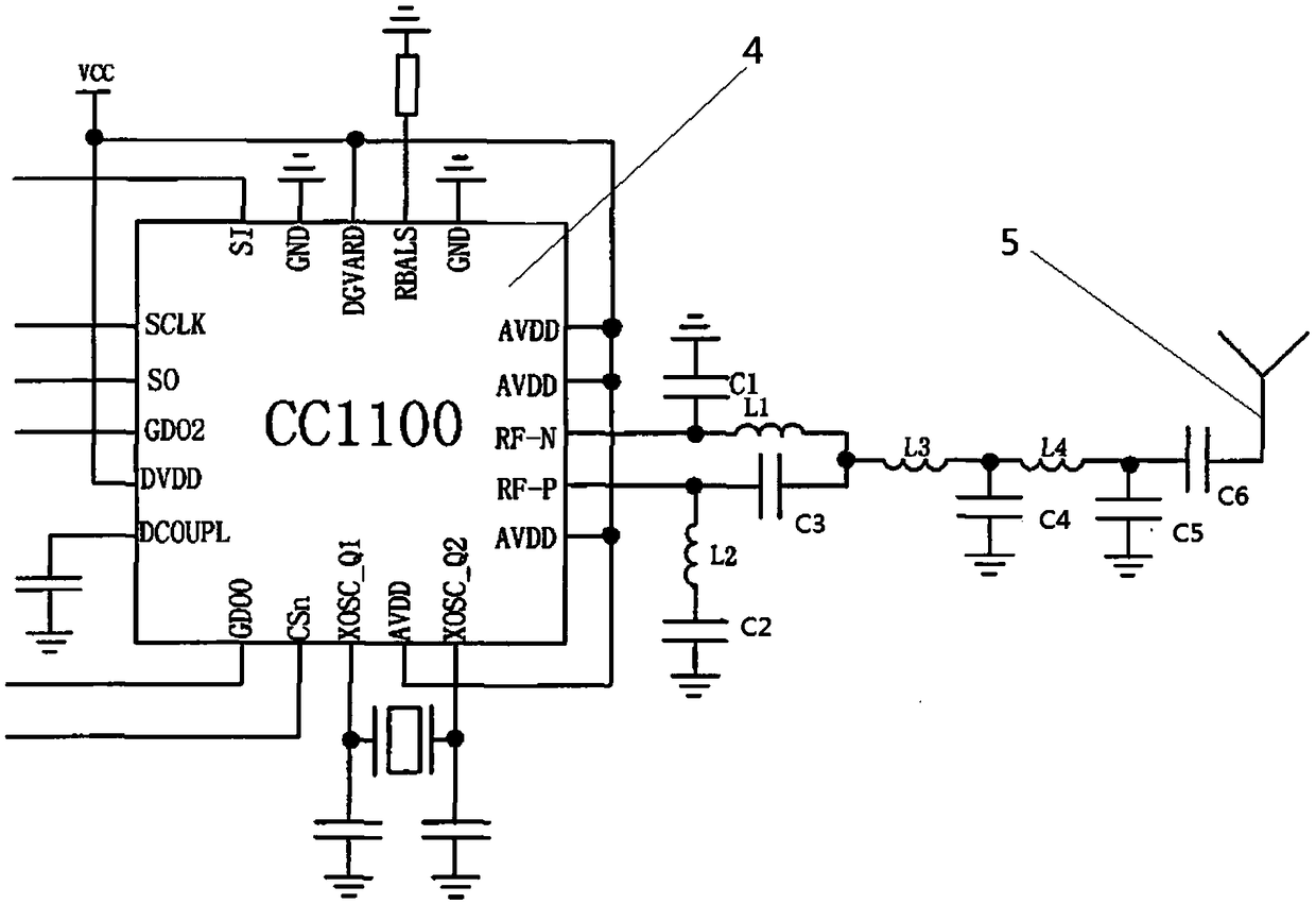 An automobile safety system and an automobile safety communication method based on the internet of things