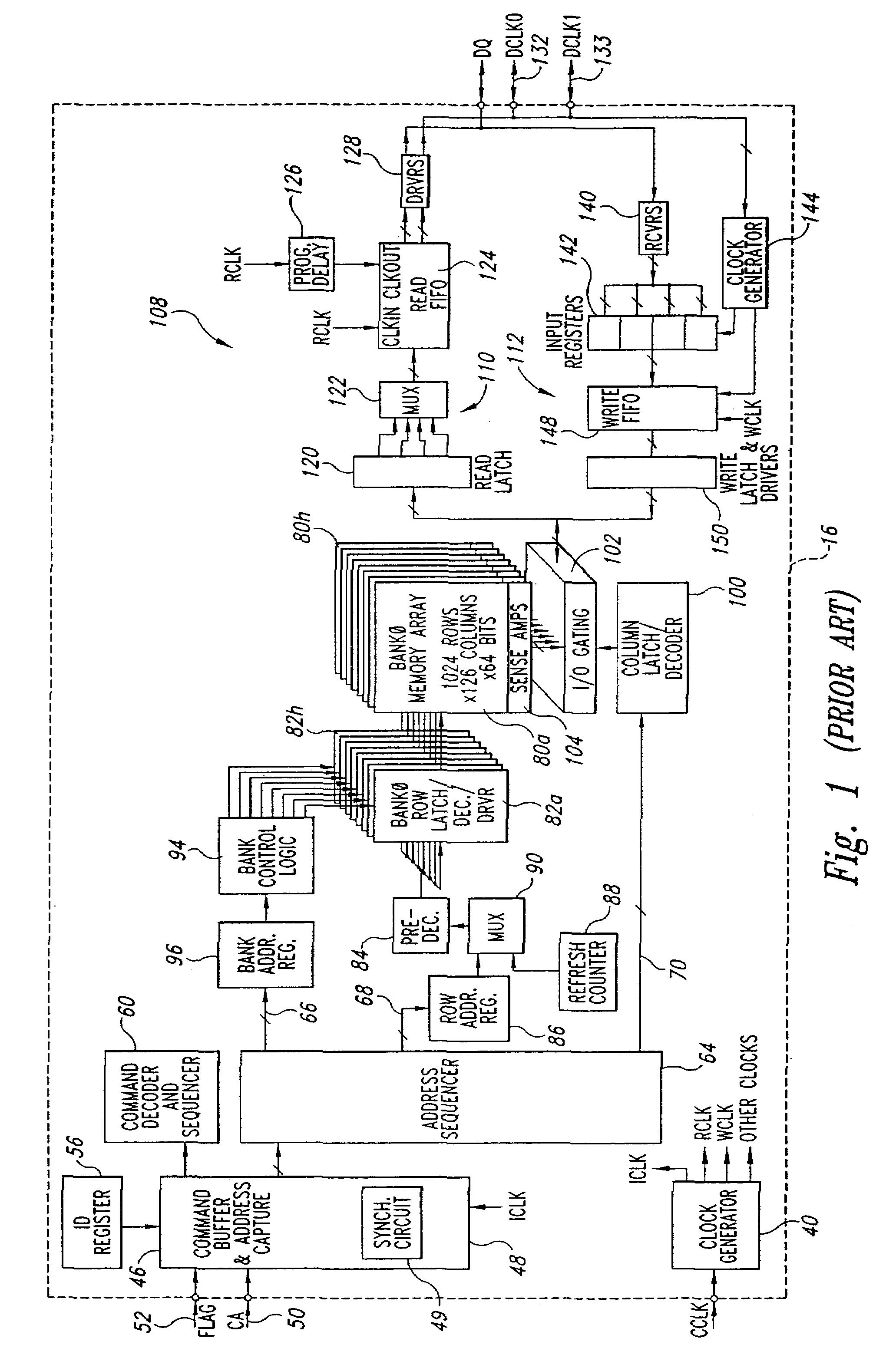 Method and apparatus for generating expect data from a captured bit pattern, and memory device using same