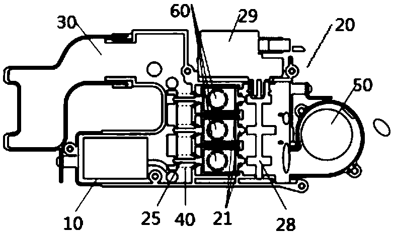 Integrated vehicle-mounted fragrance assembly