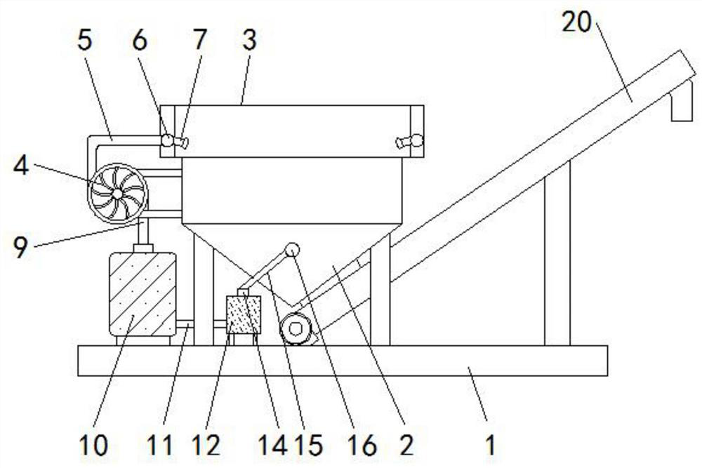 Dust-suppressible equipment for preparing baking-free bricks from industrial waste residues, and method thereof