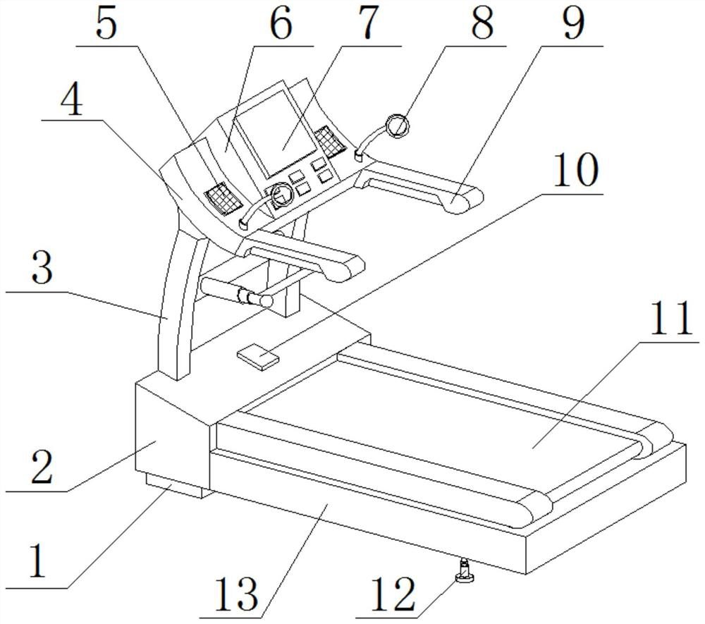 Healthy exercise intelligent device based on big data analysis and using method thereof