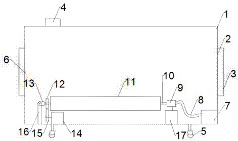 Novel wood drying device