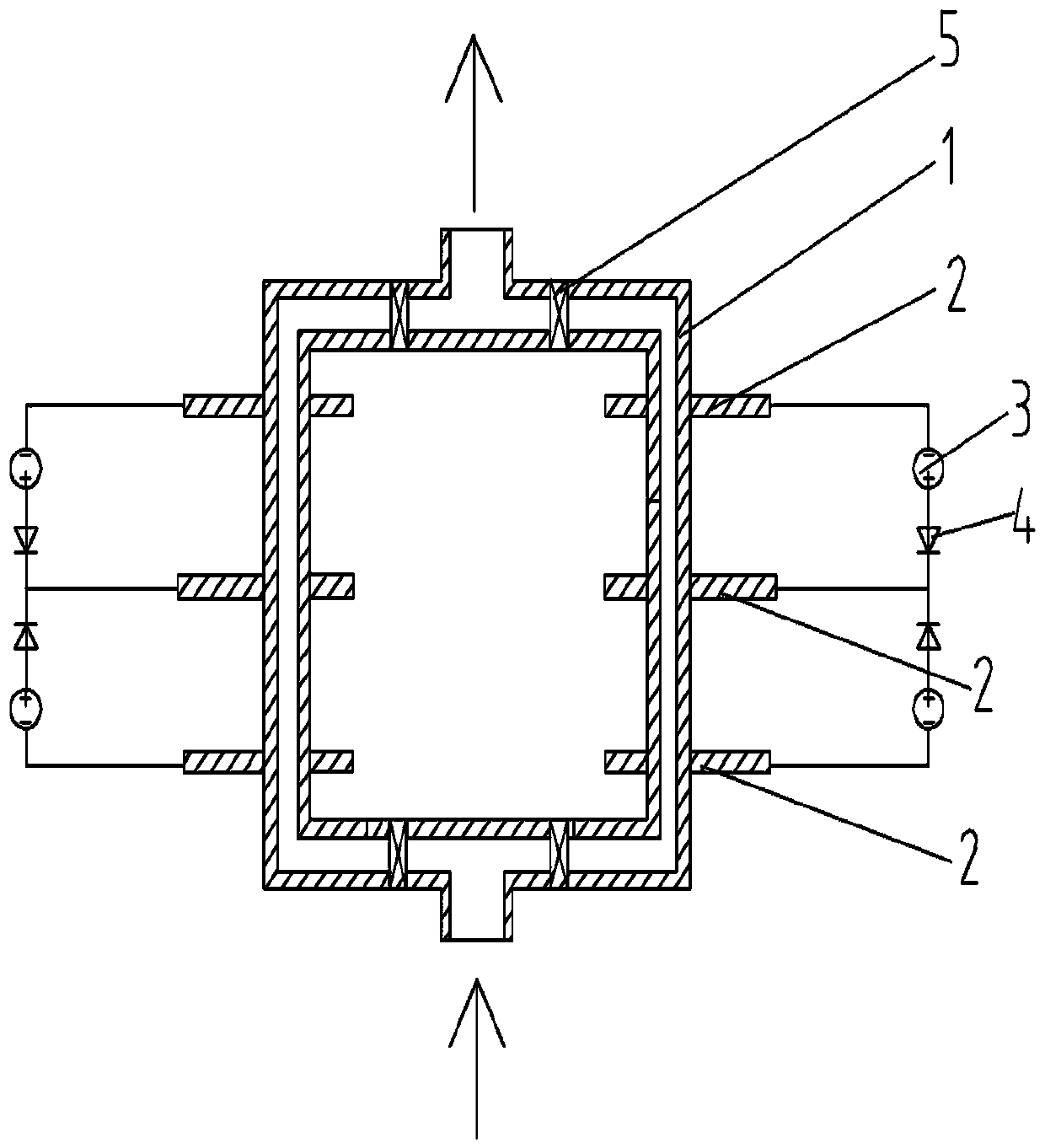 A new supercritical water parallel channel segment adjustable electric heating device