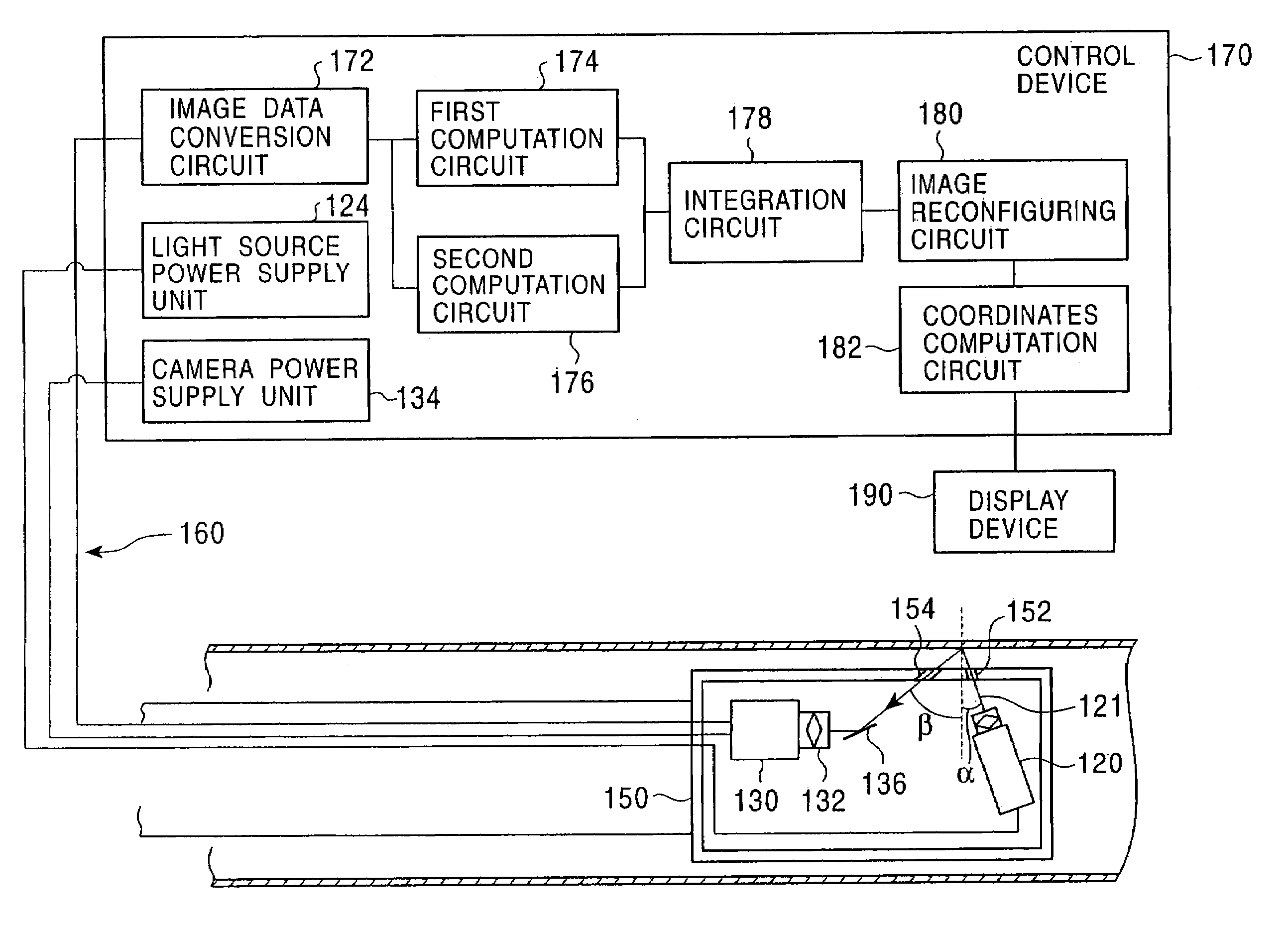 Method and instrument for measuring bead cutting shape of electric welded tube