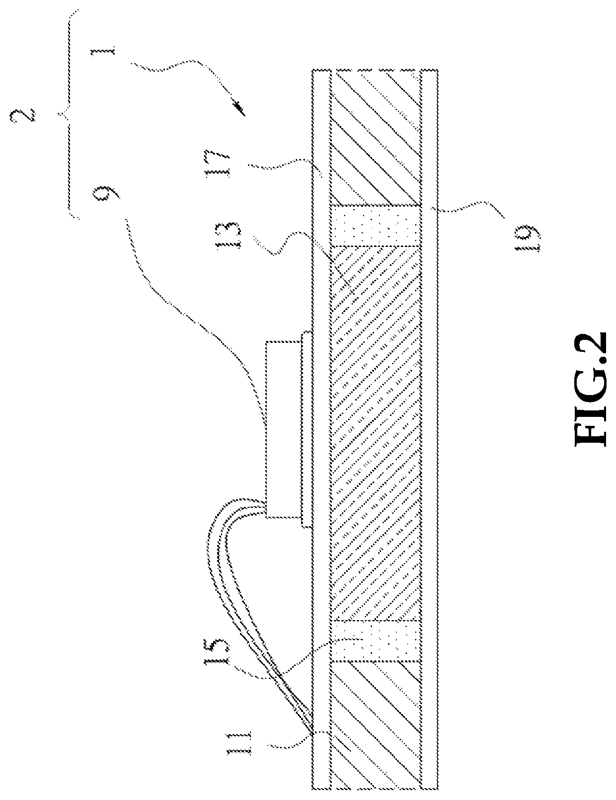 Printed circuit board with built-in vertical heat dissipation ceramic block, and electrical assembly comprising the board