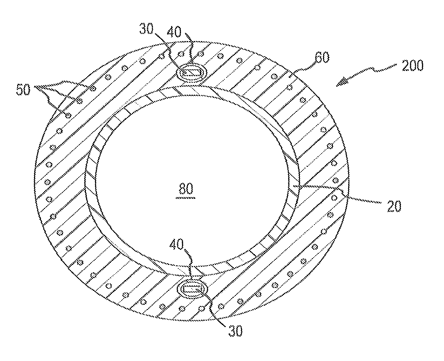 Steerable catheter using flat pull wires and having torque transfer layer made of braided flat wires