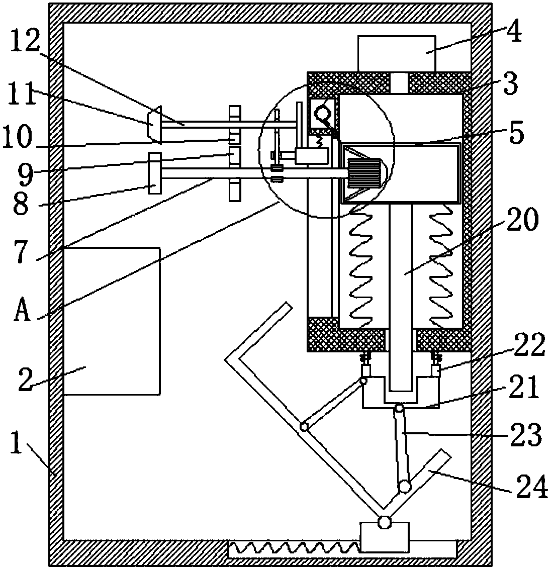 Part machining device