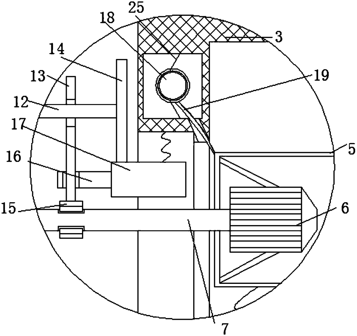 Part machining device