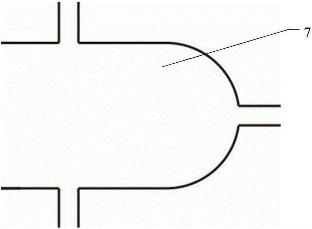 Micro-fluidic chip for cell freezing, mixing system and control method of mixing system