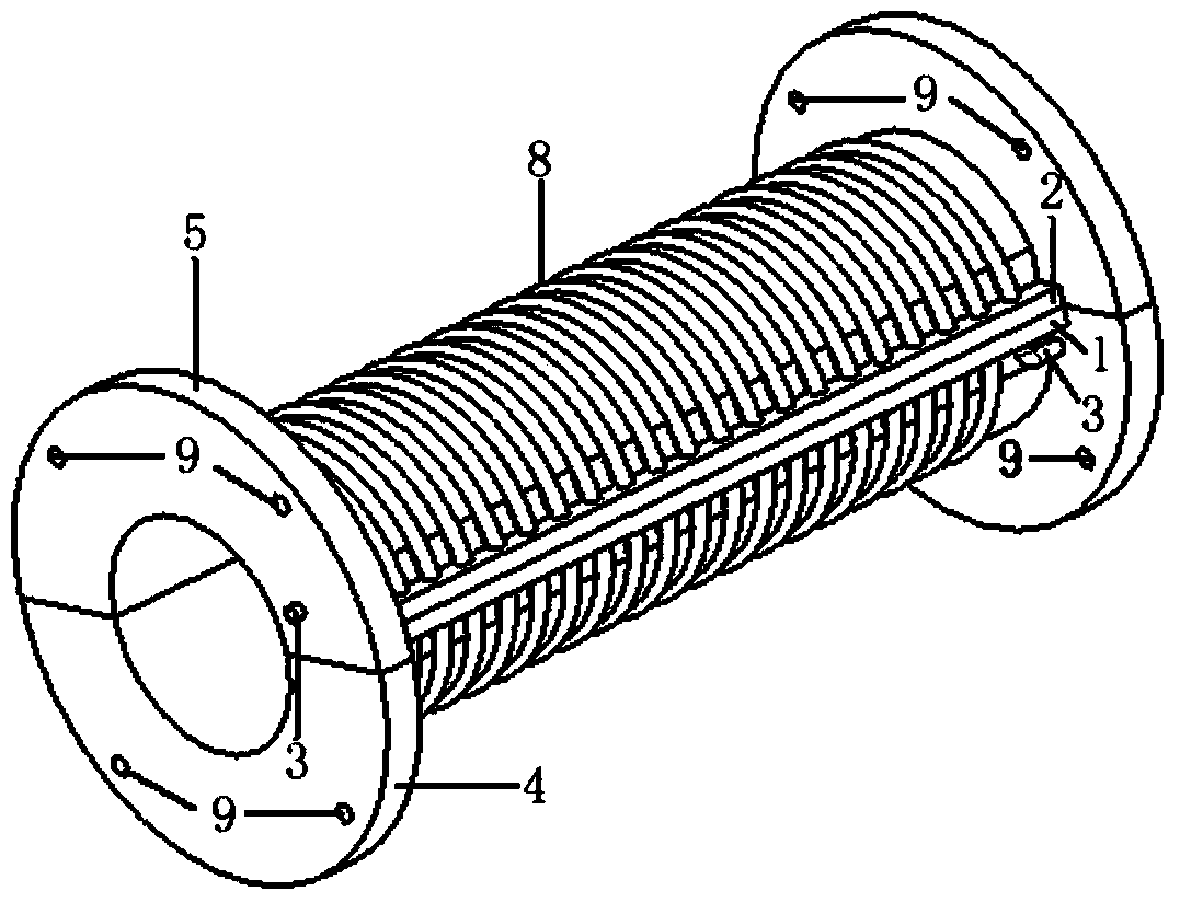 Magnetic torquer calibrating coil and method