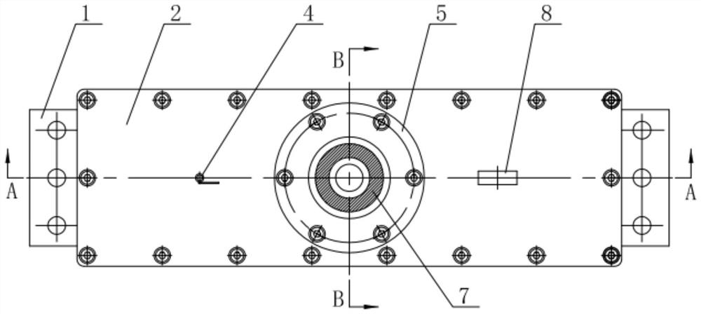 Sealing device of underwater test force measuring balance and use method of sealing device