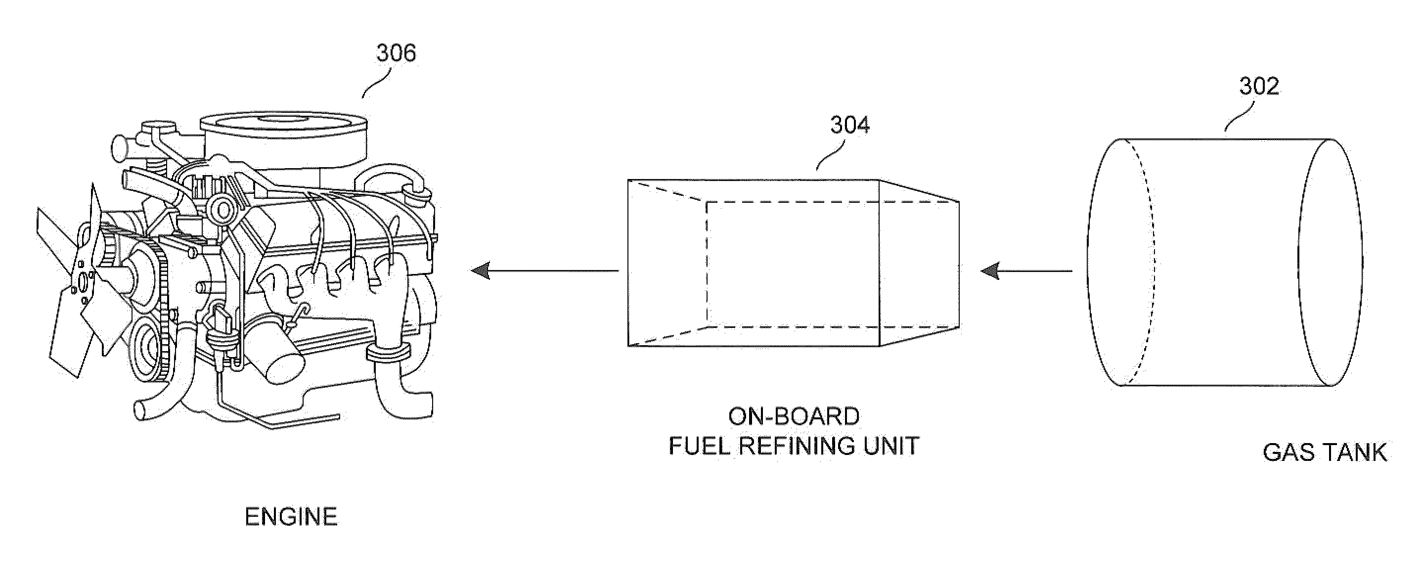 Degassing of hydrocarbon fuel