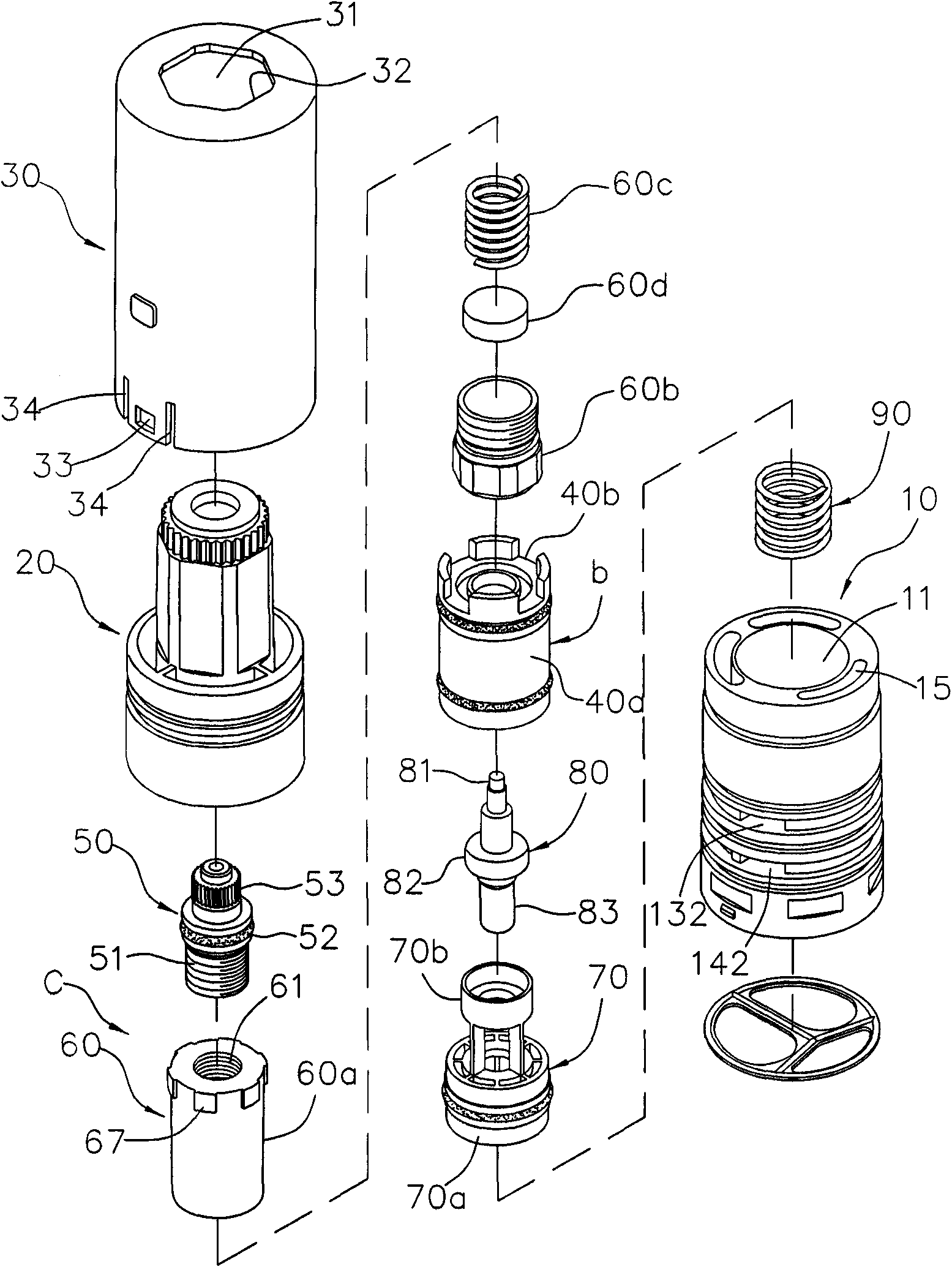 Thermostat valve plug