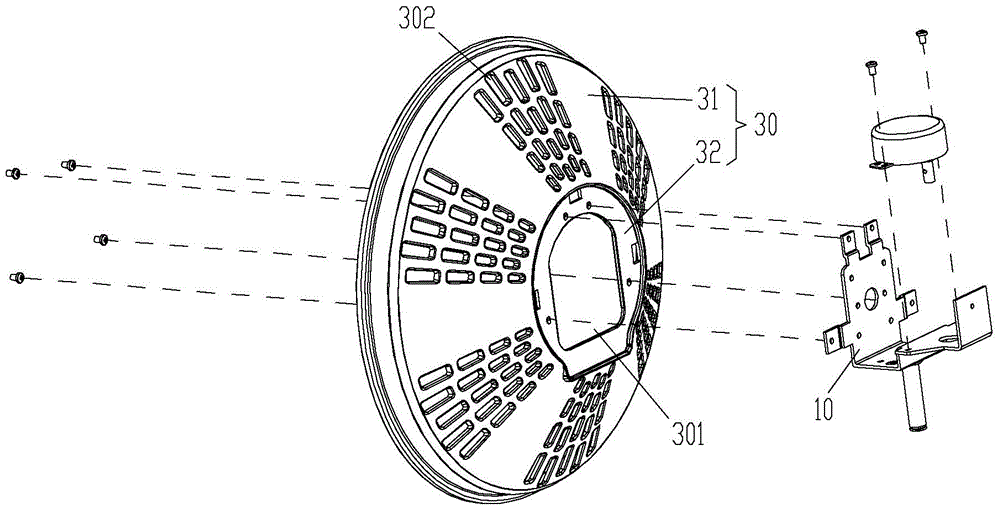 Electric heating air heater and cover thereof