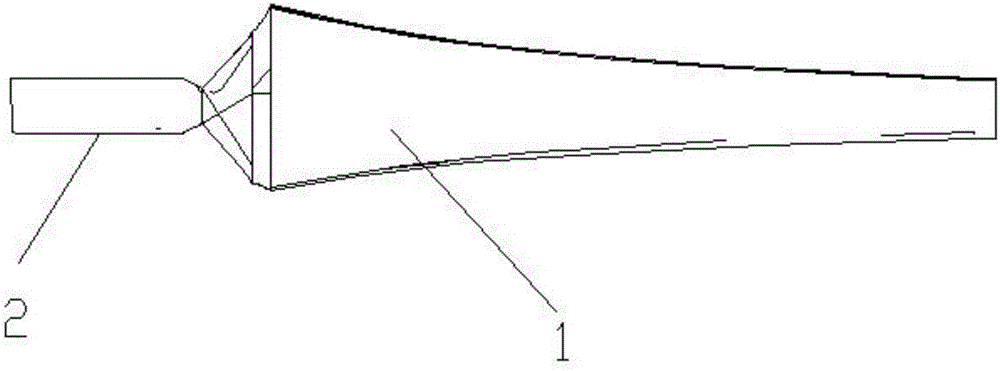 Blade special for axial-flow fan