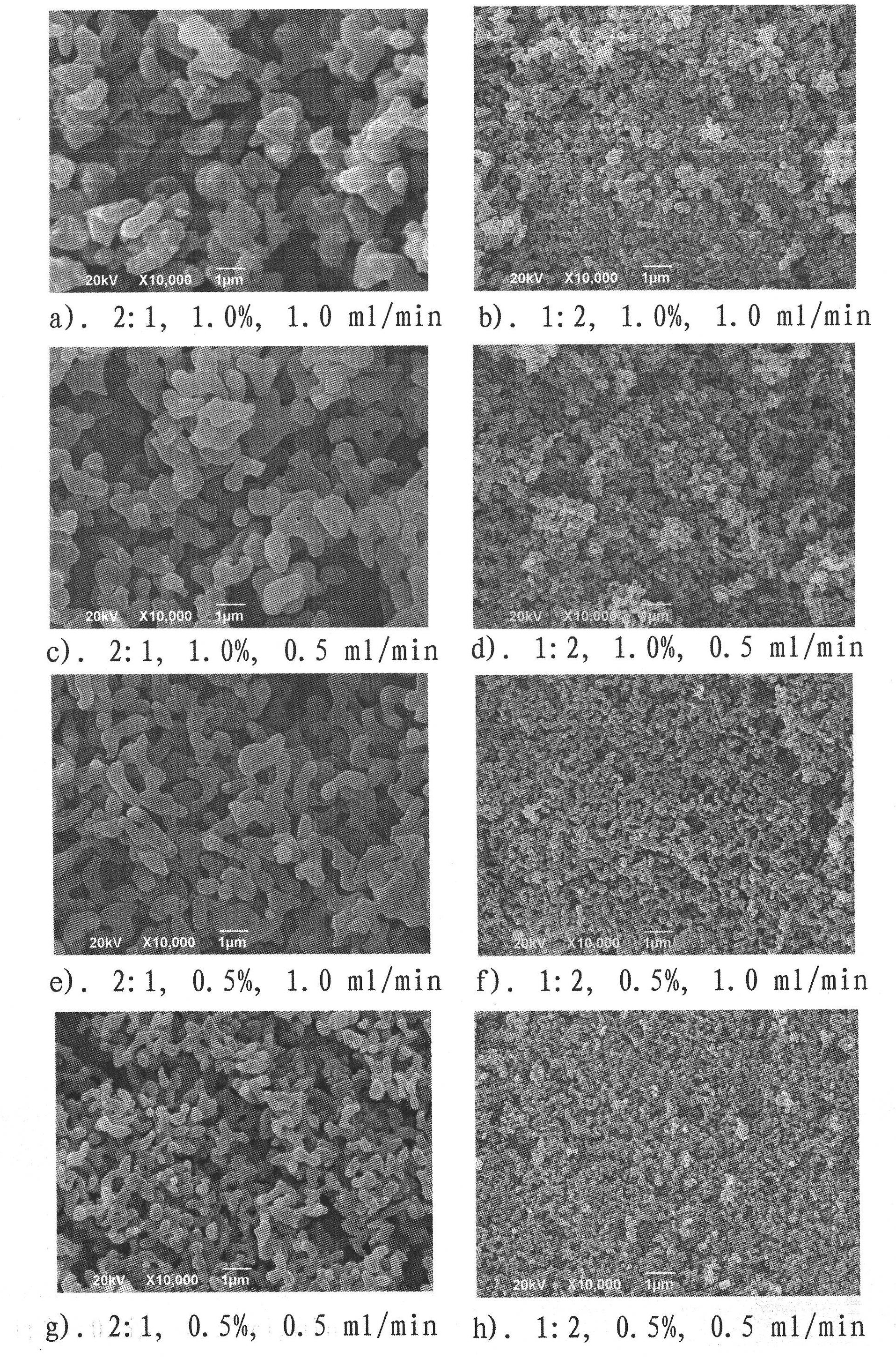 Method for preparing ultrafine drug particles in process of improving supercritical anti-solvent by nonsolvent method