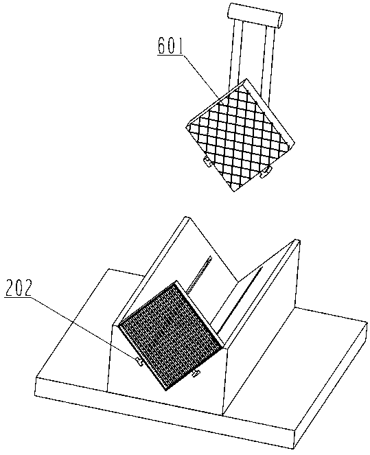 Food material cutting device