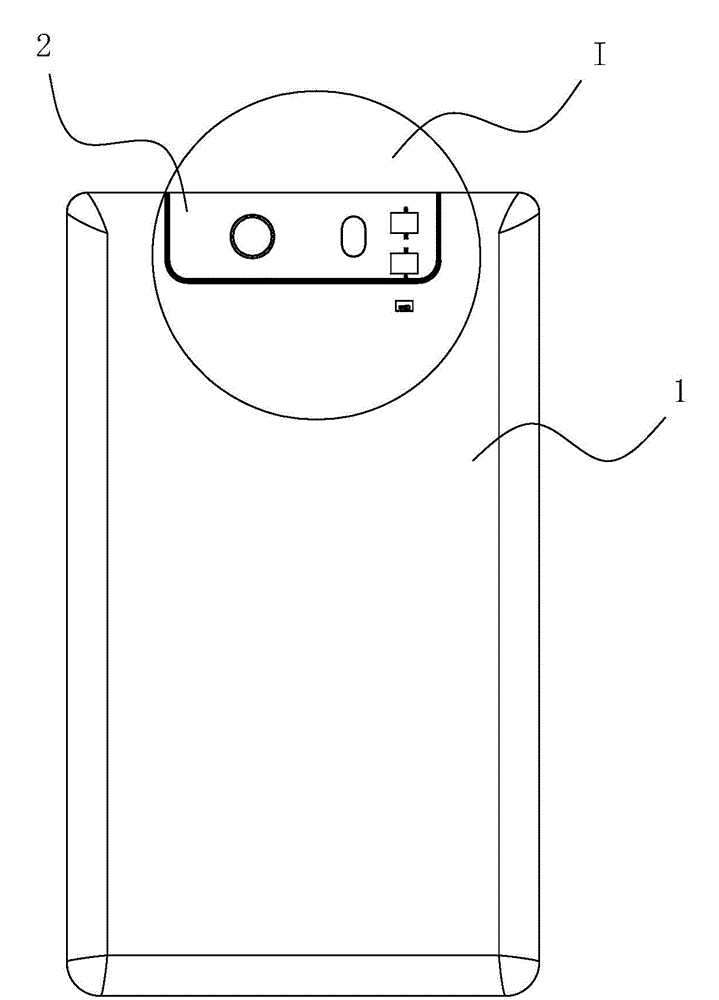 Mobile terminal with rotation camera and camera angle control method thereof