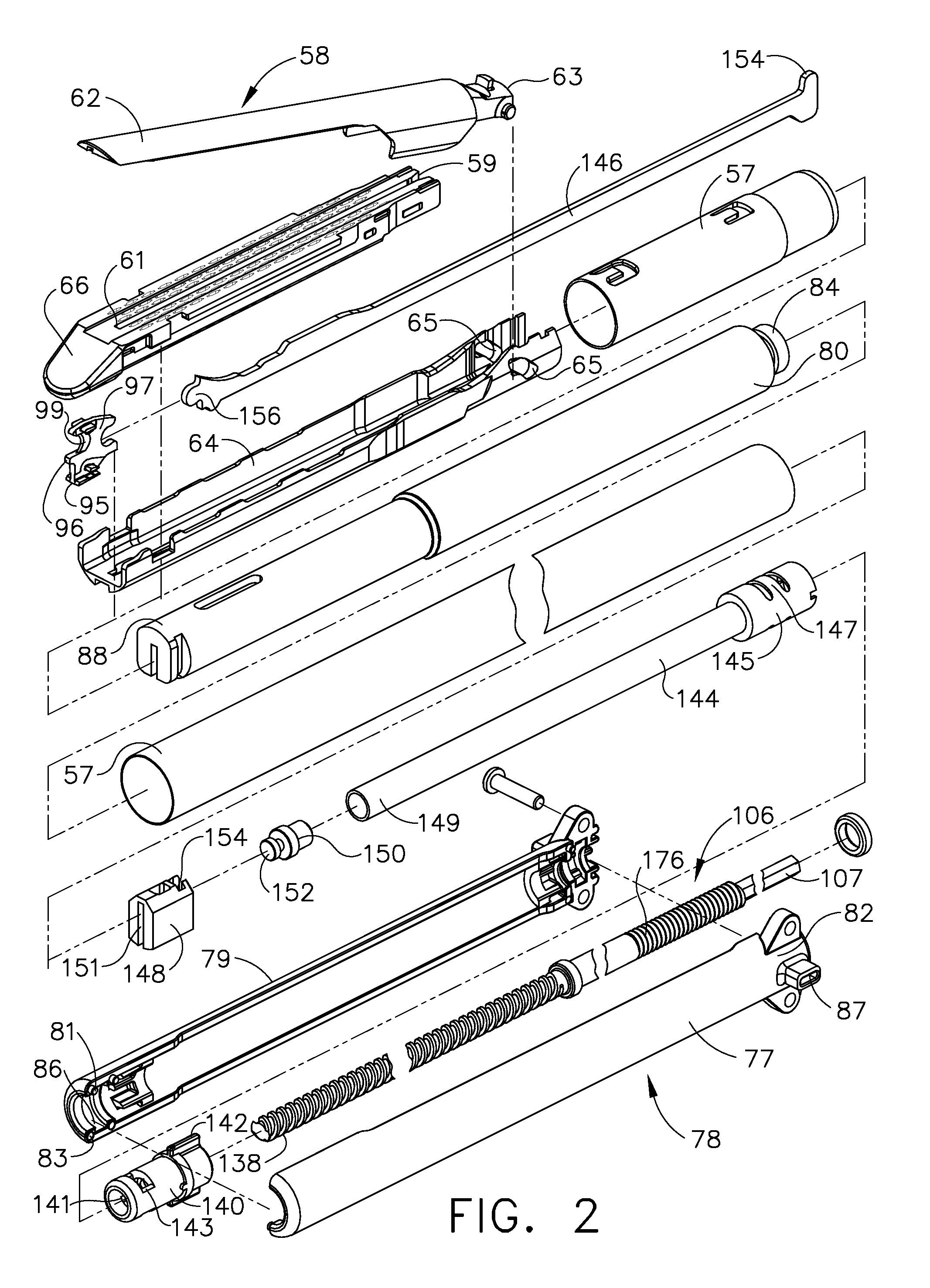 Surgical instrument having a directional switching mechanism