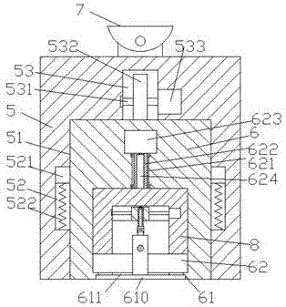 Metal workpiece machining device