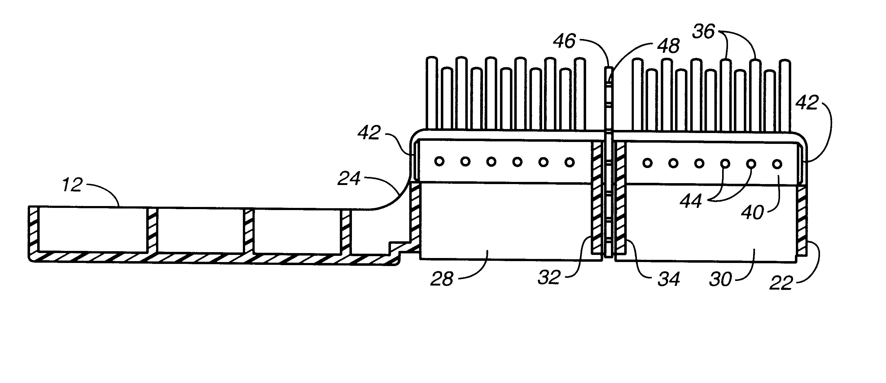 Powder-dispensing animal grooming brush