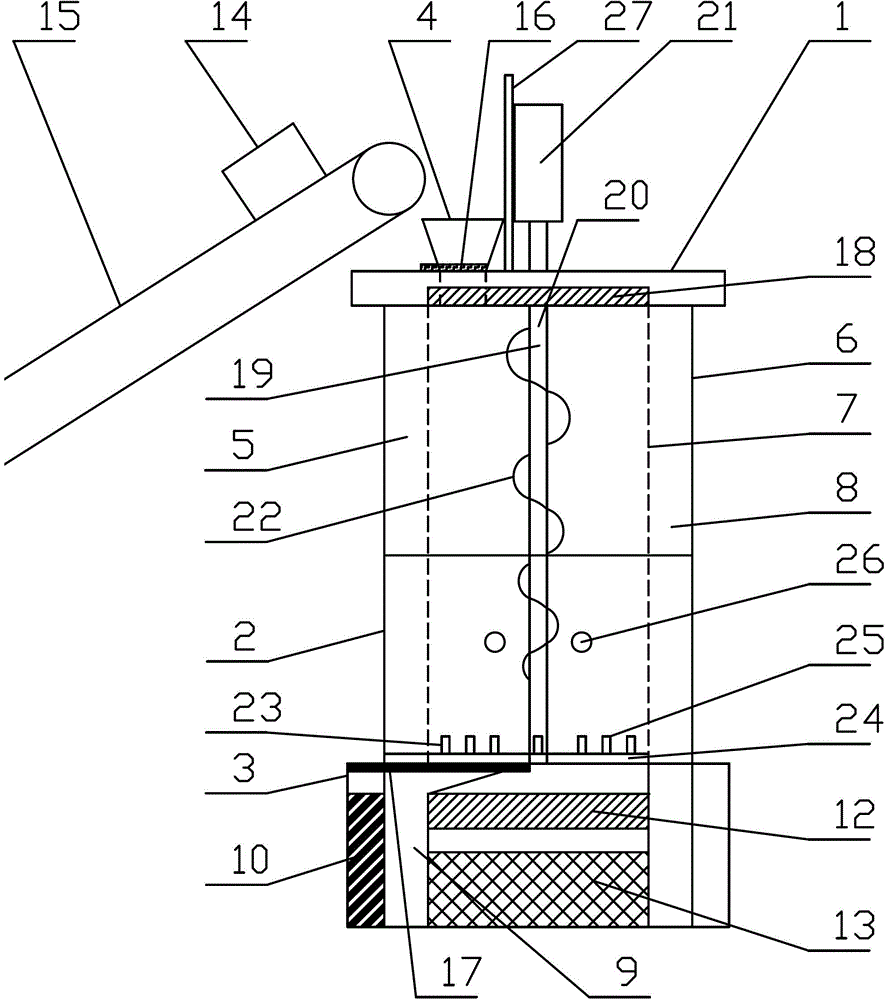 Fermentation mechanism for the production of seedling cultivation nutrients