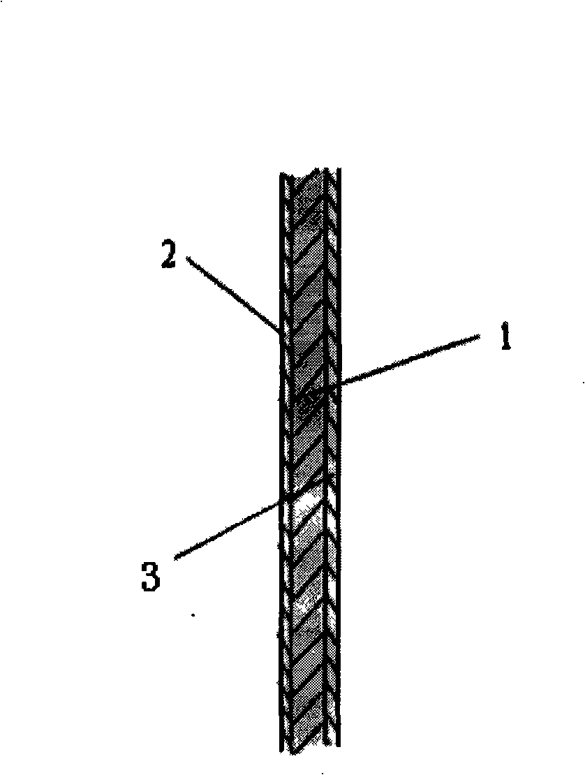 Double polar plates for fuel battery and method for making surface carbon chromium thin film