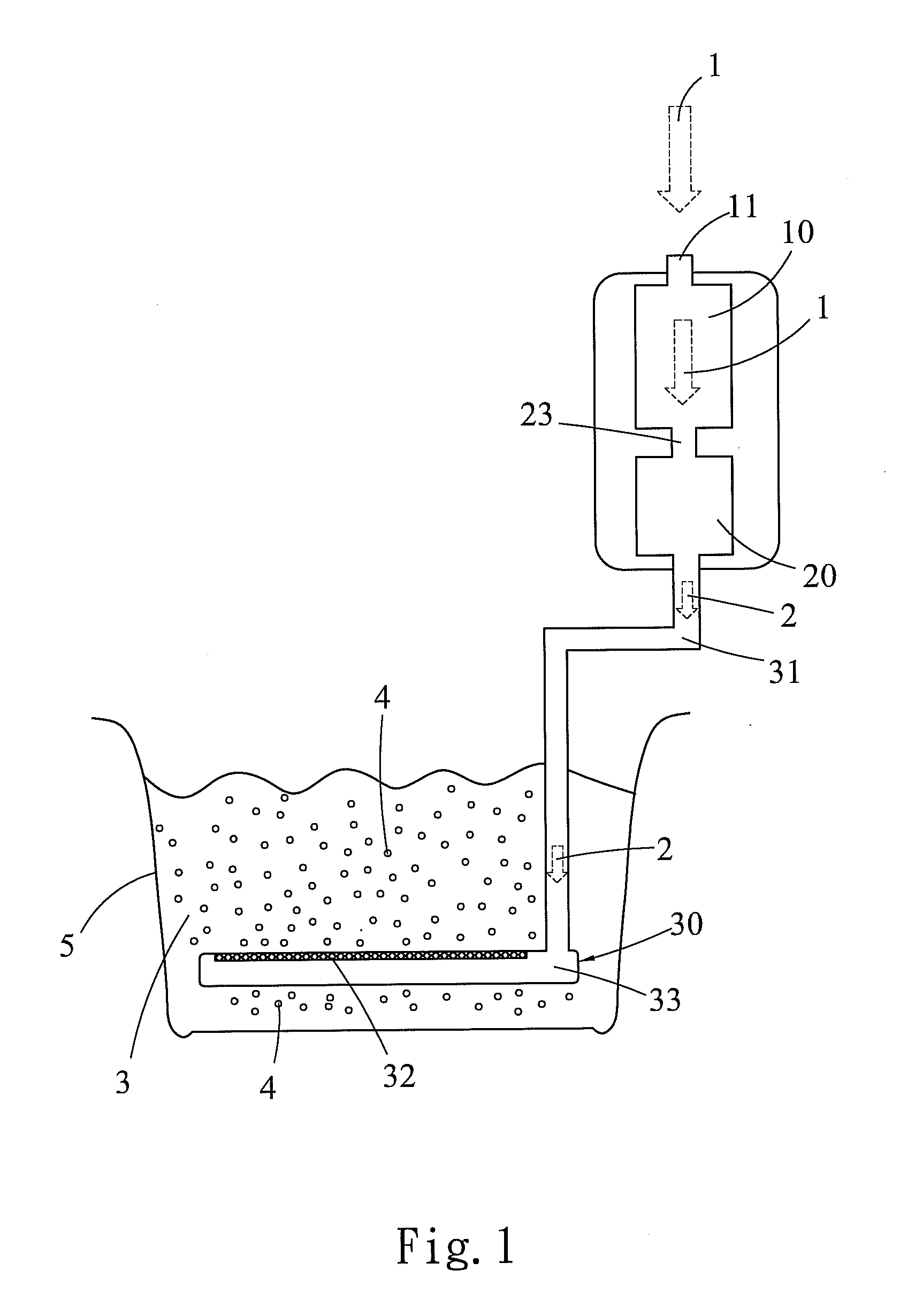 Electrically insulated air-conducting water heater