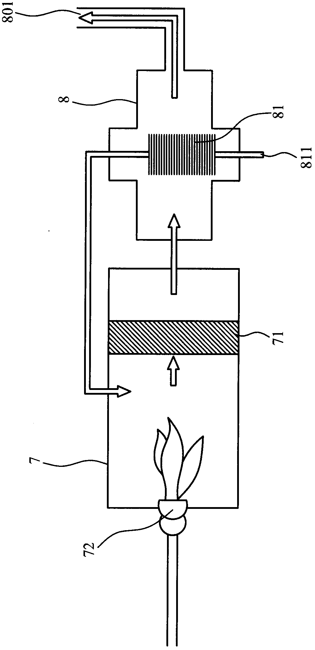 Catalytic thermal oxidizer with sintering prevention function and sintering prevention method thereof