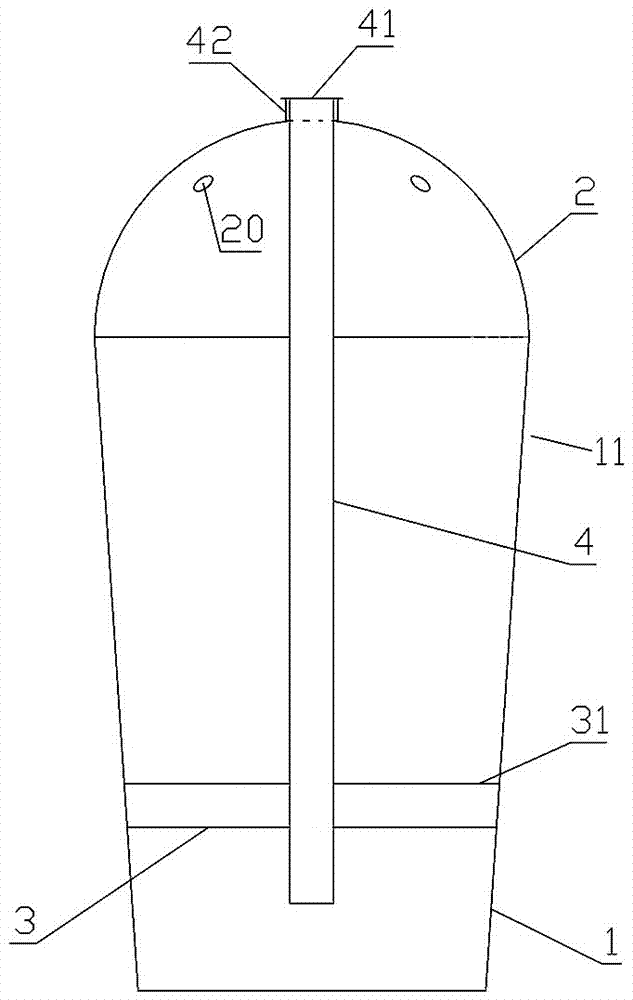 Parasitic wasp natural enemy release device and parasitic wasp natural enemy continuous release method