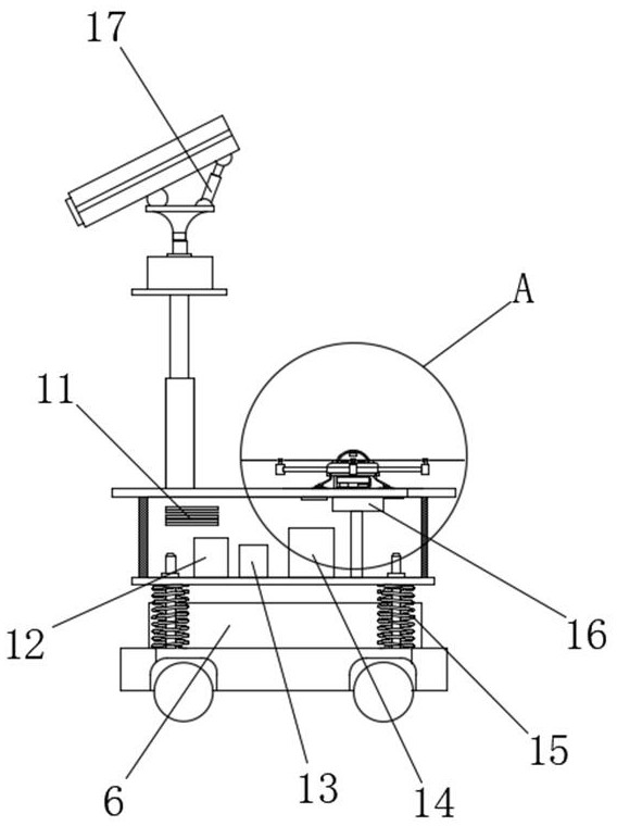 Patrol device for line maintenance and use method thereof