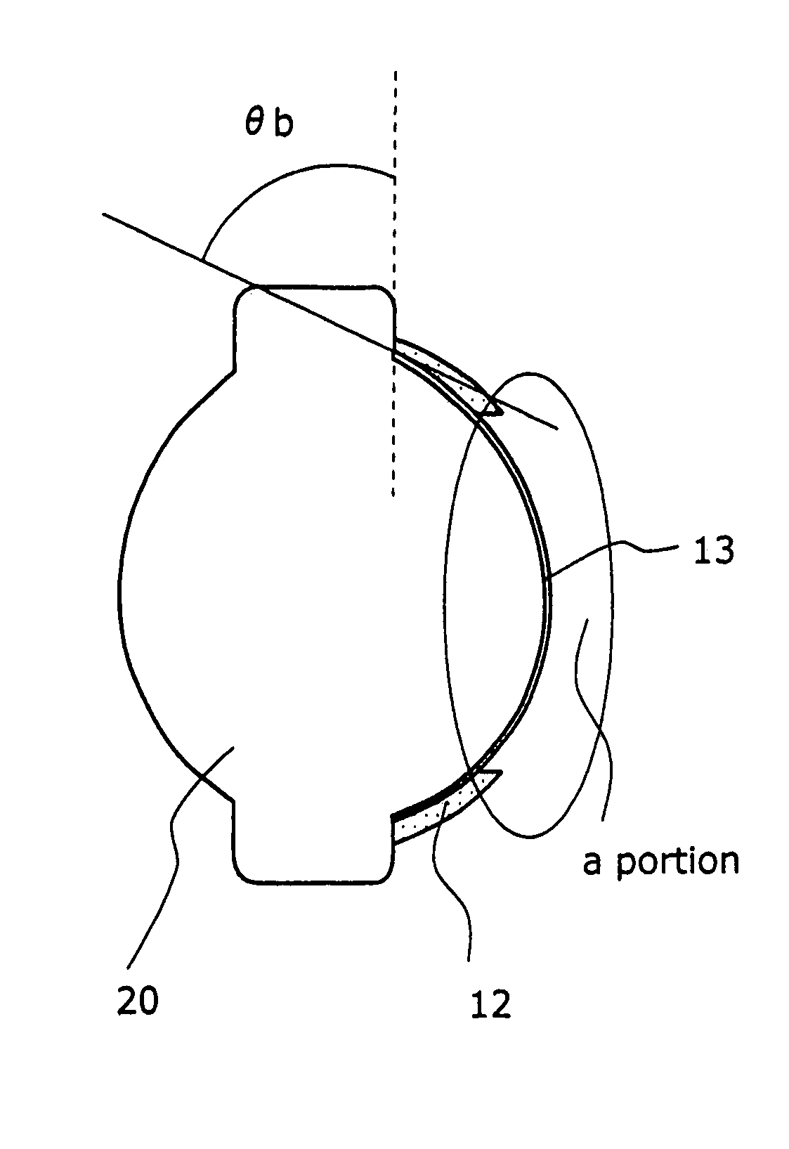 Optical lens having antireflective structure