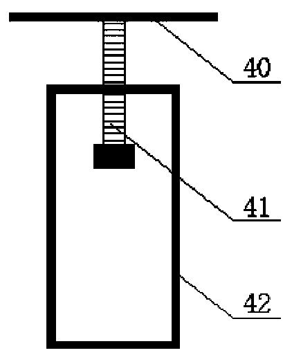 Bidirectional static and dynamic loading roof key block caving test device and method