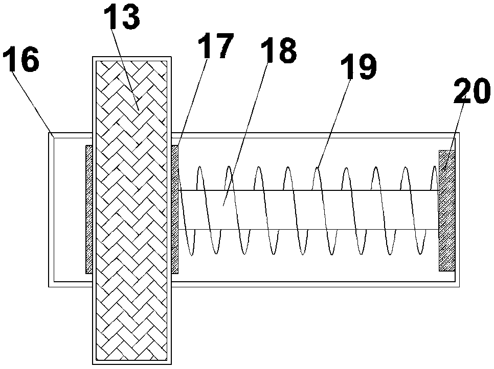 Full-automatic ultrasonic probe test pinboard connecting device