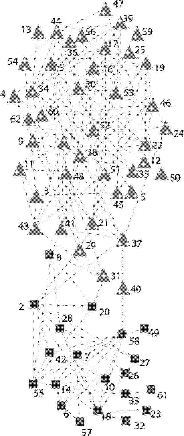 Network community division method based on simulated annealing genetic algorithm