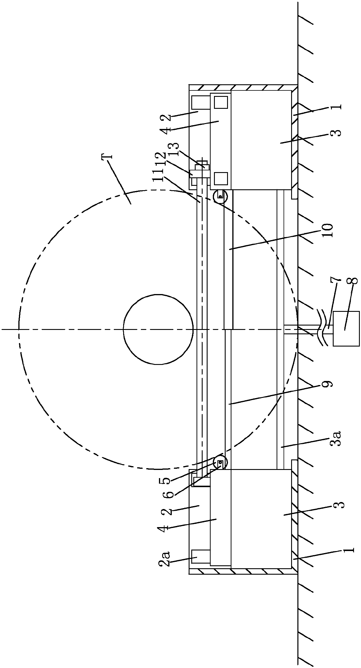 Vehicle lifting device used for highway field