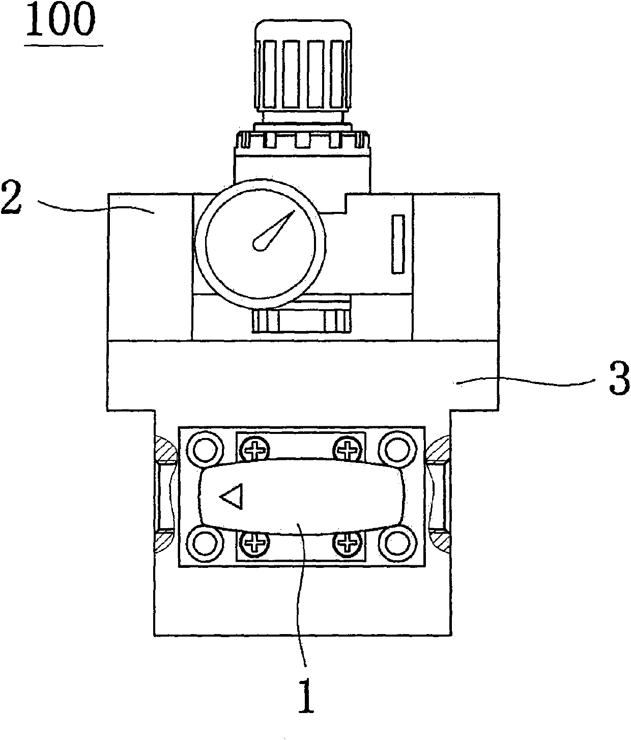 Sanding pressure control regulator